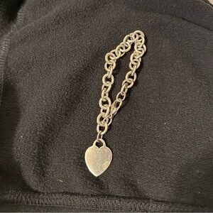 Tiffany & Co Stearling Silver Heart Bracelet